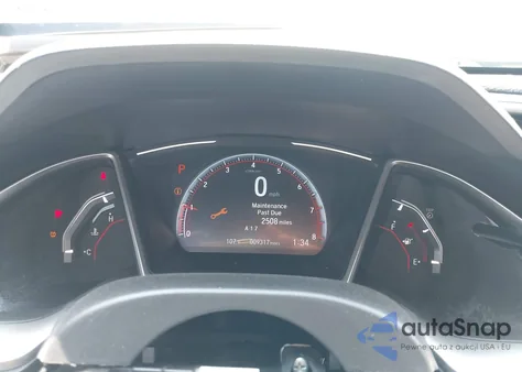 2019 Honda Civic Sport from USA, damaged, VIN 2HGFC2F86KH590487